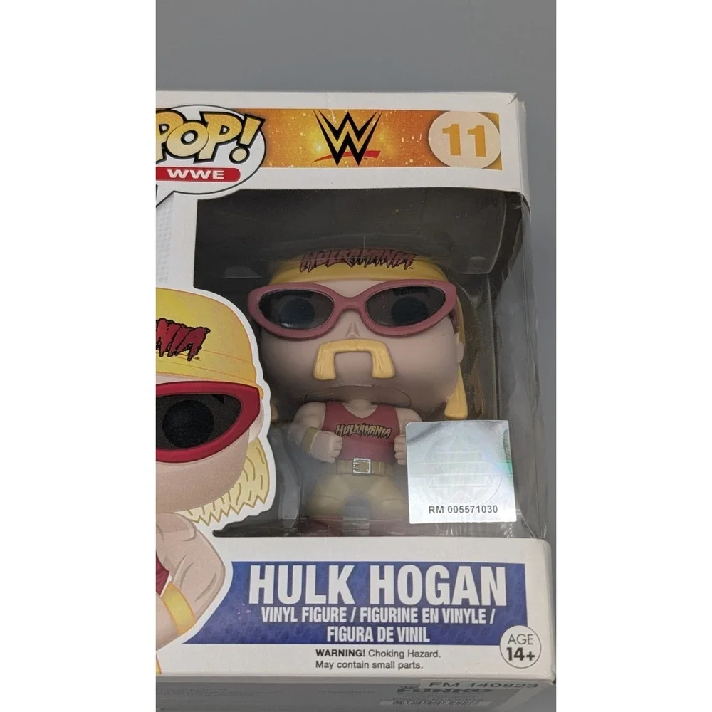 WWE Hulk Hogan Funko Pop Vinyl Figure #11 Hologram‎ Box Wrestling